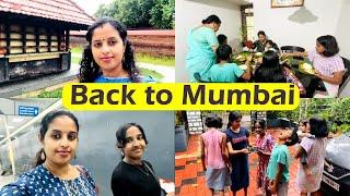 തിരിച്ചു Mumbai ലേക്ക്   ഇനി അടുത്ത Vacation നു വേണ്ടിയുള്ള കാത്തിരിപ്പ്   Kerala Vlogs