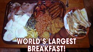 Worlds LARGEST Breakfast Challenge Defeated TWICE