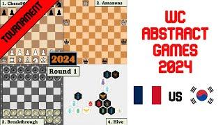 WC Abstract Games 2024 1st Round - France vs South Korea