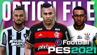 PES 2021 ATUALIZAÇÃO DE TEMPORADA 2025 JANELA DE SETEMBRO O OPTION FILE MAIS IMPORTANTE DO ANO