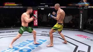 Future fight? Dricus Du Plessis vs Alex Pereira - Simulation