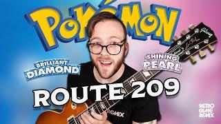 Pokémon Brilliant Diamond and Shining Pearl - Route 209 Rock Cover  Retro Game Remix