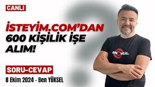  İSTEYİM.COM 600 KİŞİYİ BİRDEN İŞE YERLEŞTİRDİ @benyuxel