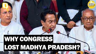 Madhya Pradesh Election Results 5 Reasons Why Congress Lost To BJP  The Quint