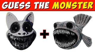 Guess The Monster By Emoji & Voice  Zoonomaly Horror Game All Character  Quiz DTM