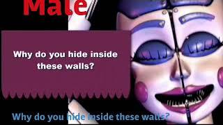 FNaFUCN Ballora Voice Male Female and Reverse