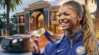 Gabby Thomas dominating at Paris Olympics Lifestyle Boyfriend Family & Net Worth