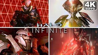 HALO INFINITE All BossesBoss Fights 4K 60FPS