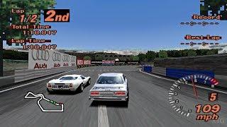 Gran Turismo 2 - Historic Car Cup Race Rome Circuit PS1 Gameplay HD