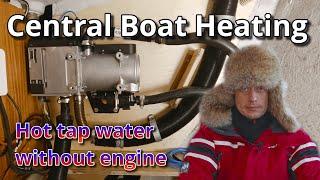 Boat Heating  Hot Water without Engine  Eberspächer Heater Upgrade