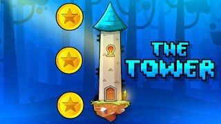 The Tower ALL LEVELS All Coins  Geometry Dash 2.2