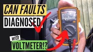Finding CAN Bus Faults With Multimeter  CAN Bus Diagnostics  Mechanic Mindset