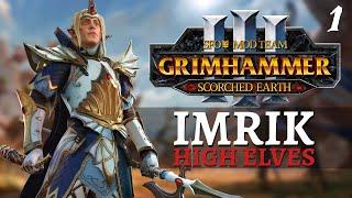 DRAGON DADDY RETURNS  SFO Immortal Empires - Total War Warhammer 3 - High Elves - Imrik #1