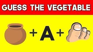 Can You Guess The Vegetable By Emoji?  Emoji Puzzles