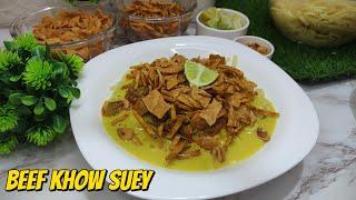 Burmese Style Beef Khao Suey RecipeTasty Food Kitchen