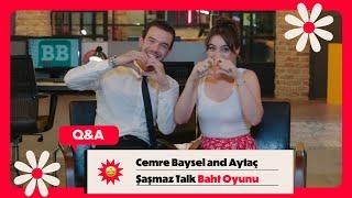 Cemre Baysel and Aytaç Şaşmaz Talk Baht Oyunu First Love Theories & More  Dizilah