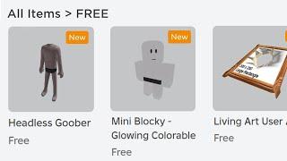 FREE ROBLOX ITEM ON MARKETPLACE IS BACK GET FREE HEADLESS NOW 2024