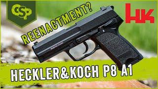 Bundeswehr Dienstpistole H&K P8 A1 von VfC by Umarex - GsP Airsoft Guncheck