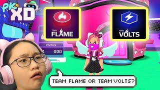 PK XD Gameplay Part 8 iOSAndroid - Team Flame or Team Volts? - Lets Play PKXD