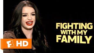 WWE Superstar Paige Recounts Her First Meeting With The Rock  Fighting With My Family Interview