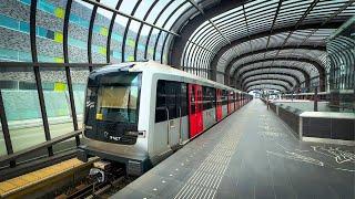 Metro system in Amsterdam Netherlands   2024