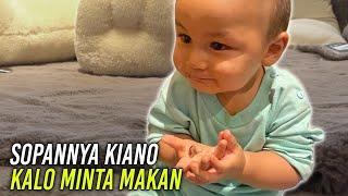 KIANO UDAH BISA NYUWUN SEKARANG .. INI VIDEO SUPER LUCU ‼️ BEGINI TANGANNYA KALAU MINTA MAKANAN ..