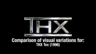 Comparison of visual variations of the THX Tex trailer 4K