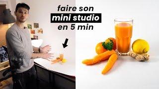 TUTO  monter un MINI STUDIO PHOTO sans se ruiner et faire des photos comme un PRO