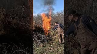 Failed Attempt at burning brush Pile