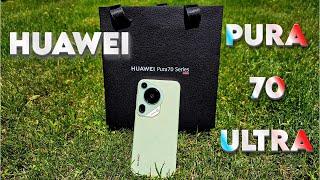 Huawei Pura 70 Ultra - Initial Review Unboxing & Setup using Google