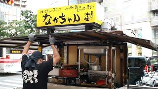 【福岡屋台】天神で一番メニューが多い屋台に密着！その数なんと140種類以上｜japanese street food