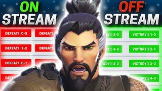 When Arrge plays Hanzo offstream...