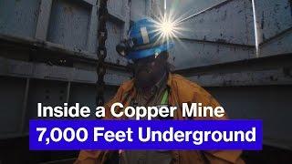 Inside the Resolution Copper Mine 1.3 Miles Underground