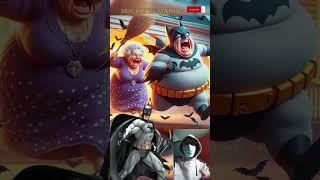 Superheroes chased by Grandma - all Marvel & DC characters #AI #superhero