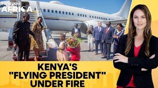 Kenya Ruto Faces Outrage Over Luxury Jet to US Amid Economic Woes  Firstpost Africa