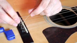 How to Change an Acoustic Guitar String EASY