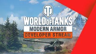 WoT Modern Armor - Weekly Developer Stream with Bam and Tankz0rz