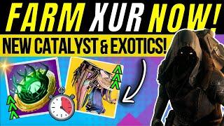 Get To XUR ASAP Insane EXOTIC Armor Catalyst New Farm Glitch & Loot Inventory July 12 Destiny 2