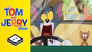 Tom Learns How To Drive  Tom & Jerry Show  Boomerang UK