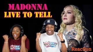 First time hearing Madonna - “Live To Tell” Reaction  Asia and BJ