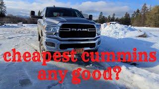 2022 Ram 2500 Tradesman Cummins Review First Impressions Test Drive.