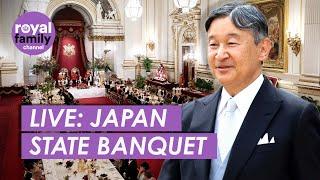 LIVE State Banquet For Emperor and Empress of Japan at Buckingham Palace