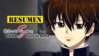  Deatte 5-Byou de Battle TEMPORADA 1  RESUMEN ANIME en 12 Minutos  battle game in 5 seconds