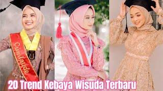 Trend Kebaya Wisuda Hijab Terbaru 2022 #hijabstyle #kebayawisuda #kebayaterbaru