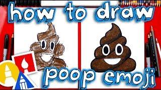 How To Draw The Poop Emoji 