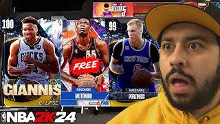 2K FAILED New Free Dark Matters for Everyone to Earn and 100 Overall Giannis in NBA 2K24 MyTeam