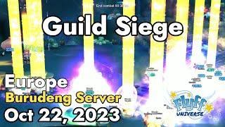 Guild Siege Burudeng October 22 2023  Flyff Universe