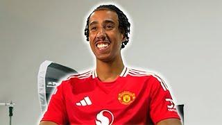 Biggest club in world A DREAM to play for this club  Leny Yoro FIRST interview as Man Utd player