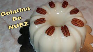 Deliciosa Gelatina Sabor a NUEZ