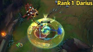 Rank 1 Darius He is the 1v1 GOD on Toplane